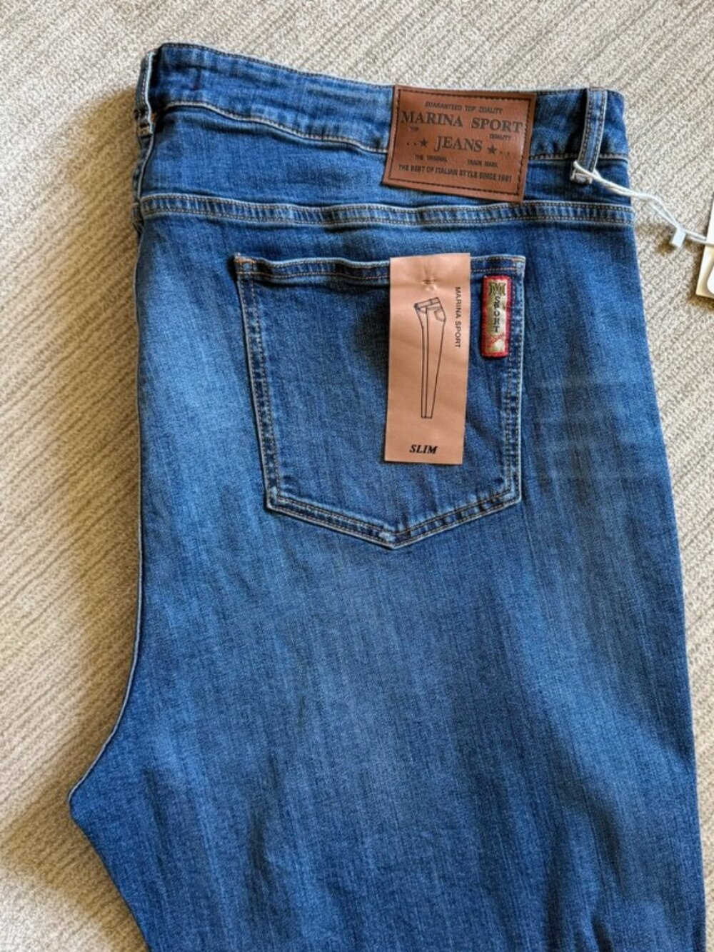 NWT - Slim Jeans by Marina Sport for Marina Rinaldi - Picture 6 of 8